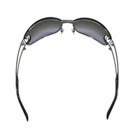 Christian Dior Silver Grey Logo Sunglasses Diorissimo