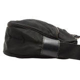 Prada Sport Black Nylon Logo Messenger Shoulder Crossbody Bag