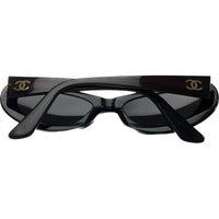 Chanel Dark Brown Gold CC Logo Sunglasses 5007