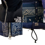 Readymade Navy Blue Bandana Down Nuptse Jacket