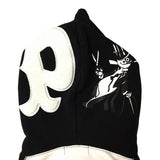 Bape Black White Panda Zip Up Pullover Hoodie