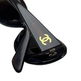 Chanel Dark Brown Gold CC Logo Sunglasses 5007