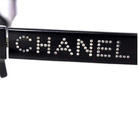Chanel Black Rhinestone Swarovski Sunglasses 3059-B