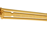 Fendi Gold Frame Logo Sunglasses SL 7031