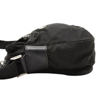 Prada Sport Black Nylon Logo Messenger Shoulder Crossbody Bag