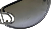 Christian Dior Silver Grey Logo Sunglasses Diorissimo