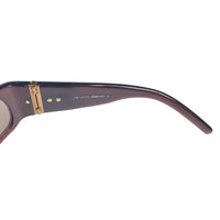 Gucci Vintage Gold Logo Brown Sunglasses