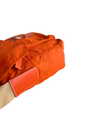 Prada Orange Tessuto Nylon Logo Crossbody Shoulder Messenger Bag