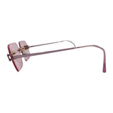 Chanel 2047-B Swarovski Rhinestone Pink Tinted Sunglasses