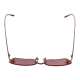 Chanel 2047-B Swarovski Rhinestone Pink Tinted Sunglasses