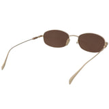 Gucci Gold Logo Brown Tinted Tortoise Sunglasses GG1940s