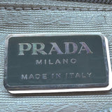 Prada Light Pink Nylon Leather Strap Logo Shoulder Crossbody Bag