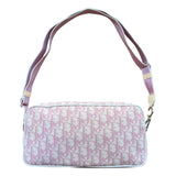 Christian Dior Pink Oblique Number 1 Shoulder Bag