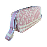 Christian Dior Pink Oblique Number 1 Shoulder Bag