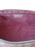 Christian Dior Pink Oblique Number 1 Shoulder Bag
