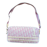 Christian Dior Pink Oblique Number 1 Shoulder Bag