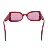 Chanel Cherry Red Pink Tinted Gold CC Logo Sunglasses 05977