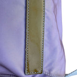 Prada Light Pink Nylon Leather Strap Logo Shoulder Crossbody Bag