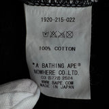 A Bathing Ape BAPE 1st camo green black shark full zip hoodie
