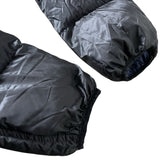Herno Packable Hooded Black Navy Blue Reversible Down Jacket