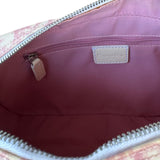 Christian Dior Pink Oblique Number 1 Shoulder Bag