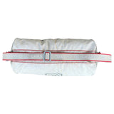 Chanel White Sports Line cylindrical drum duffle bag