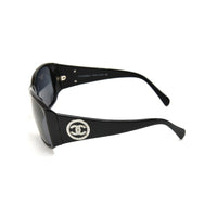 Chanel CC Logo Black Pearl Rhinestone Sunglasses