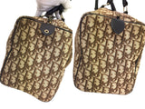 Christian Dior Brown Monogram Boston Mini Duffle Bag