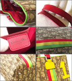 Christian Dior Rasta Monogram Tote Handbag