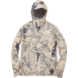 SUPREME X NORTH FACE SS2012 Off White Cream World Map Venture Jacket - Undothedone
