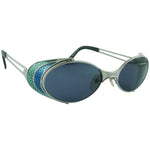 Jean Paul Gaultier Vintage Blue/Green 56-7109 Steampunk Sunglasses - Undothedone