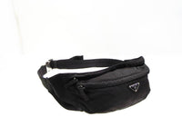 Prada Black Logo Waist Bag - Undothedone