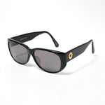 Celine Black Gold Logo Sunglasses CLF-685