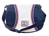 Chanel Sport Navy White Crossbody Shoulder Messenger Bag