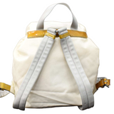 Prada Sport White Nylon Logo Shoulder Rucksack Bag Backpack