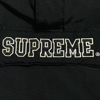 Supreme Public Enemy Black Hooded Pullover Jacket 06aw