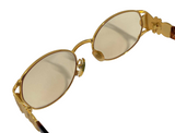 Fendi FS 296 Gold Logo Tortoise Sunglasses