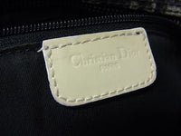 Christian Dior Navy Blue White Monogram Crossbody Shoulder Bag