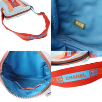 Chanel Sport Blue Orange 2002 Archive Shoulder Bag