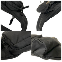 Prada Black Nylon technical waist bag