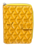 Goyard Chevron Yellow Monogram Wallet - Undothedone