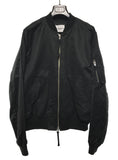 TAKAHIRO MIYASHITA THE SOLOIST MA-1 BLACK BOMBER FLIGHT JACKET - Undothedone