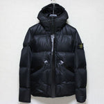 STONE ISLAND BLACK VINTAGE DOWN JACKET - Undothedone