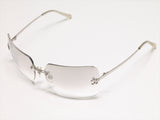 Chanel CC Logo Transparent Silver Sunglasses 4017 - Undothedone