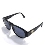 Chanel Coco CC Logo Sunglasses 0145234305 Black/ Gold - Undothedone