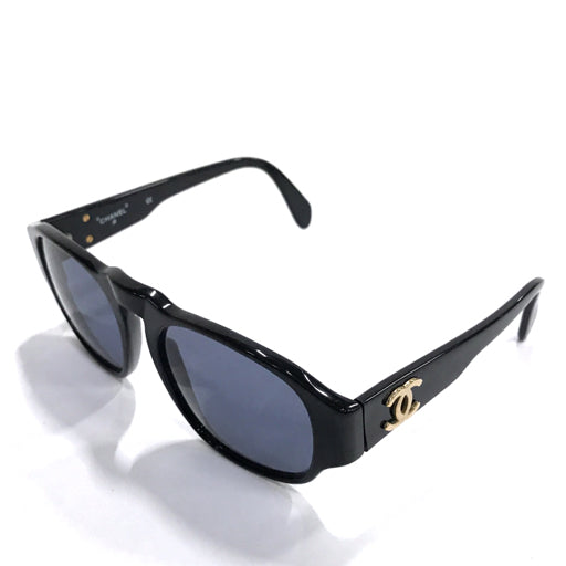 Chanel Coco CC Logo Sunglasses 0145234305 Black/ Gold – Undothedone