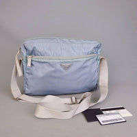 Prada Sport Ice Baby Blue Nylon Side Bag - Undothedone