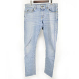 SAINT LAURENT PARIS D02 14AW HEDI ERA BLUE PLAIN DENIM JEANS - Undothedone