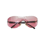 Chanel Black Rose Pink Tinted Rimless 4009 Sunglasses - Undothedone