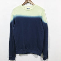 RAF SIMONS SS14 BLUE OMBRE DIP DYE SWEATER - Undothedone